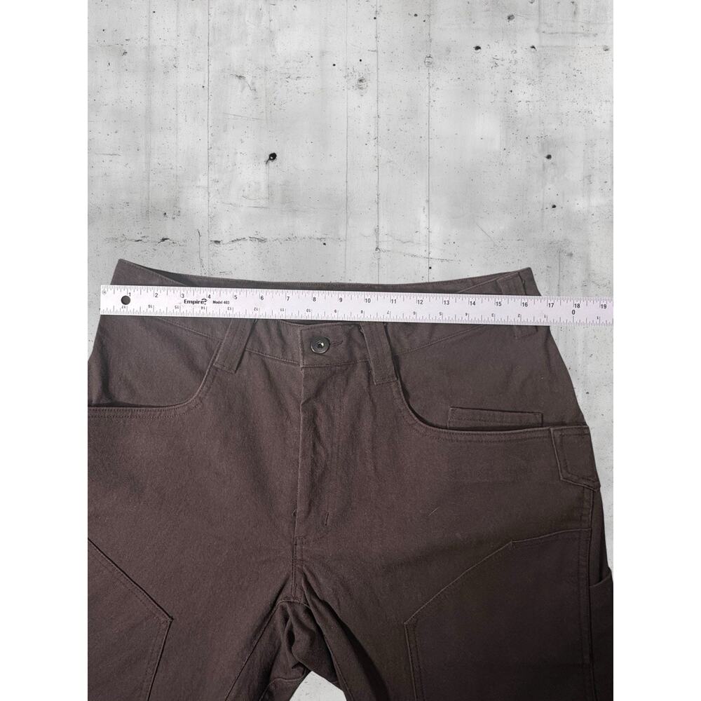 1620 Workwear Double Knee Pants Mens 34x30 Brown Utility USA Made Durable - Picture 4 of 12